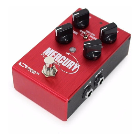 Pedal Flanger P/guitarra, Source Audio Mercury Flanger Sa240 Rojo