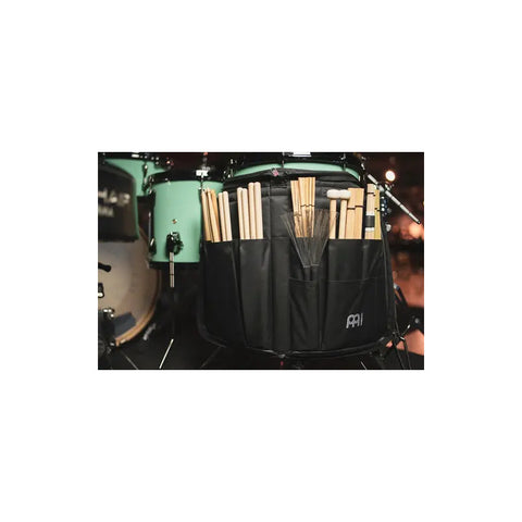 Baquetero Amplio Once Bolsillos Internos Meinl Mssb Color Negro