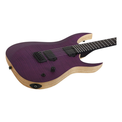 Guitarra Elect Transparent Purple Schecter John Browne Tao-6