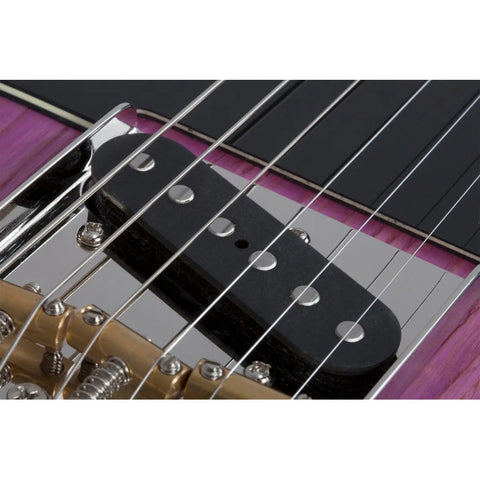 Guitarra Electrica Solida Schecter Pt Special Diestro Purple Burst Pearl