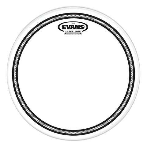 Evans B10ec2s Parche Tom 10 Pulgadas Clear Batería Transparente