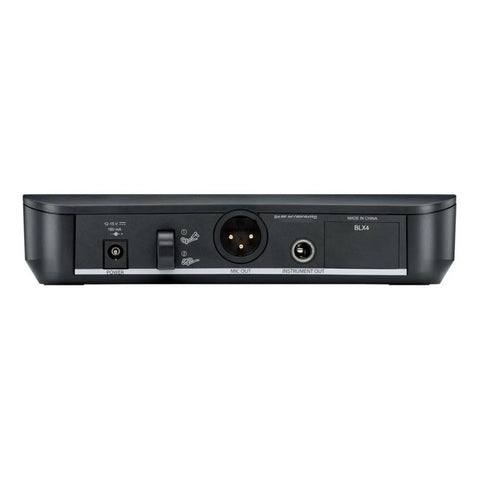 Sistema Inalambrico Micrófono P/instrumento Shure Blx14/b98 Negro