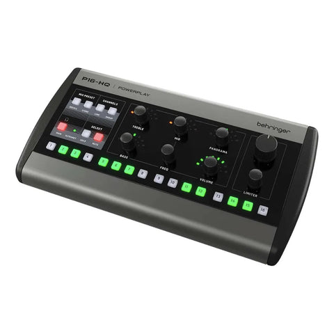 Mezclador Digital 16 Canales Monitoreo Behringer P16-hq