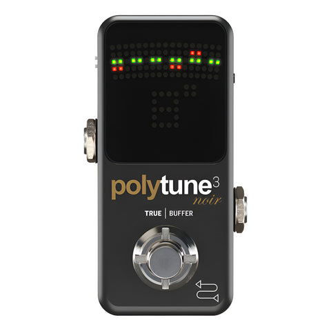 Pequeño Afinador Polifónico Tc Electronic Polytune 3 Noir Negro