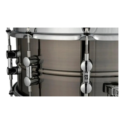 Sonor Ks 1465 Sdb Tarola Kompressor Brass 14 X 6.5 Pulgadas Casco Gris