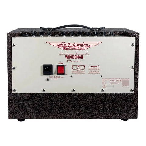 Amplificador Combo Ashdown Woodsman Classic 40w Para Guitarra Acústica Marrón Oscuro