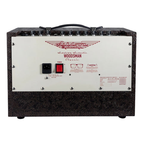 Combo Para Guitarra Acustica Ashdown Aa-woodsman-classic Color Marrón Oscuro