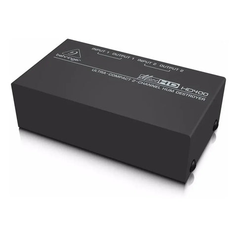 Eliminador Removedor De Zumbido Y Ruido, Behringer Hd400
