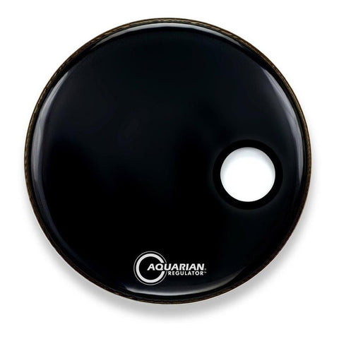 Parche Para Batería De 22 In Negro, Aquarian Rsm22bk