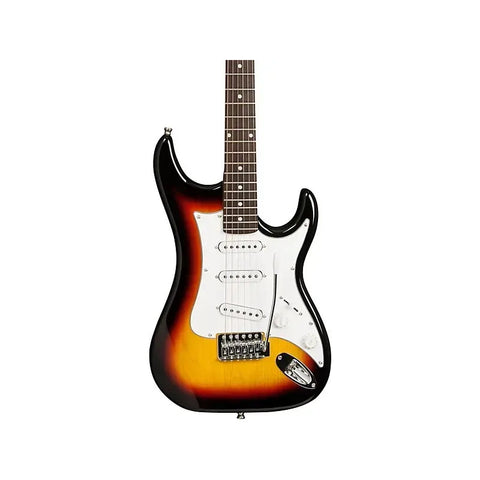 Guitarra Eléctrica Washburn Sonamaster Ws300 En Tobacco Sunburst Para Diestro Palo De Rosa
