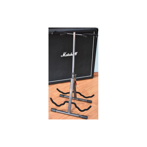 Soporte Base Para Dos Guitarras Proel Fc820 Color Charcoal Grey