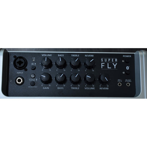 Combo P/guitarra 2x3 12w Plata Blackstar Super Fly Bluetooth Gris