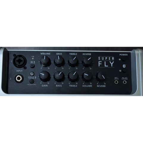 Combo P/guitarra 2x3 12w Plata Blackstar Super Fly Bluetooth Gris