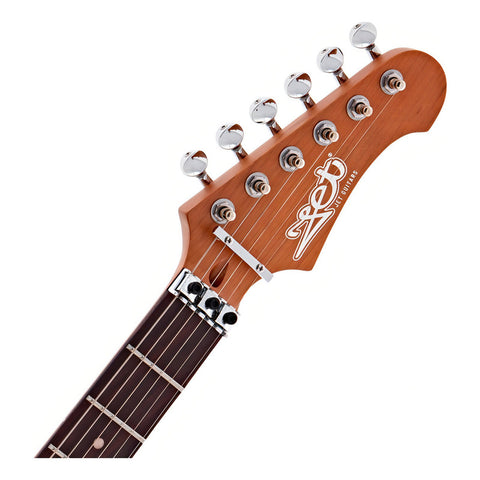 Guitarra Jet Guitars Eléctrica Js700 Copper Material Del Diapasón Maple Orientación De La Mano Diestro