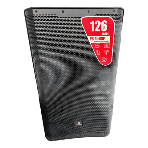 Bafle Amplificado Prosound Ps-15dsp 15  500w Rms Negro Con Bluetooth