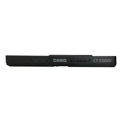 Casio Teclado Portatil De 61 Teclas Ct-s1000v Con Eliminador Color Negro