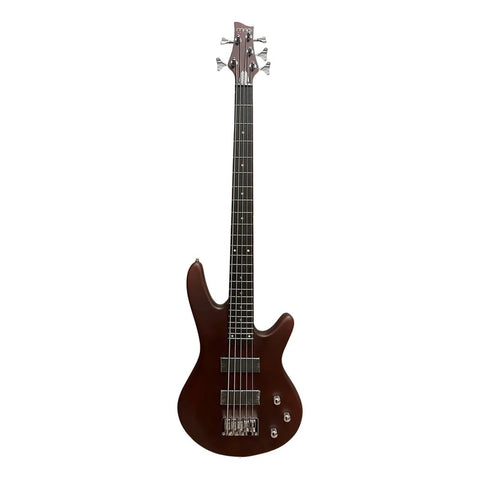 Bajo Electrico Mars Eb-5 Shw 5 Cuerdas Cafe Oscuro Diestro Nogal Traslúcido Mate 5