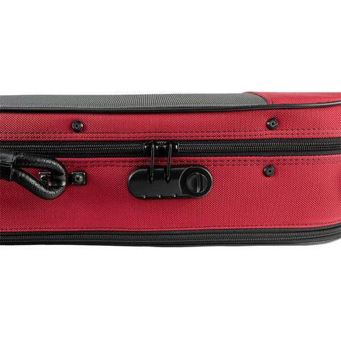 Estuche Case Premium Para Violín Bam 5001s Rojo. Rojo