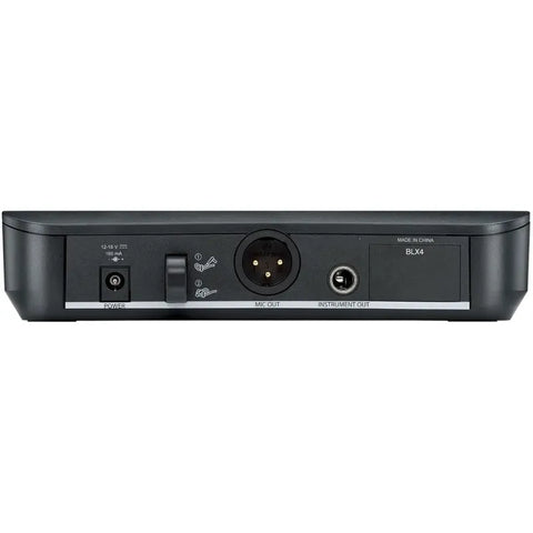 Sistema Inalambrico Con Micrófono De Mano Shure Blx24/pg58  Negro