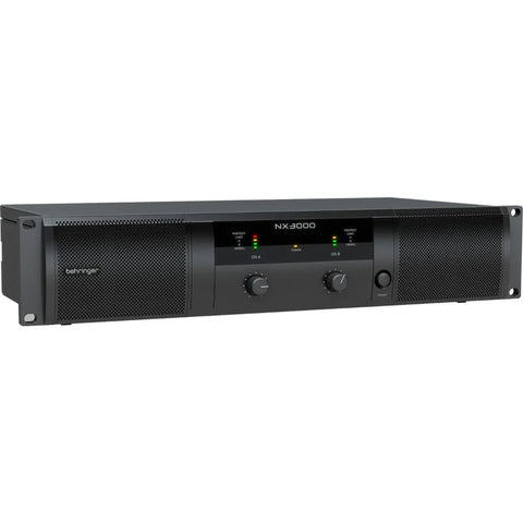 Amplificador De Poder De 2 Canales, Behringer Nx3000 Negro 3000 W