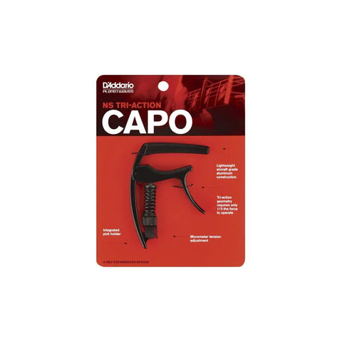 Guitarra Capotraste Planet Waves Pwcp09 Tri-action