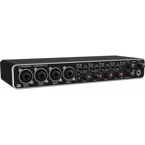 Behringer U-phoria Umc404hd Interfaz De Audio Usb 4 Canales