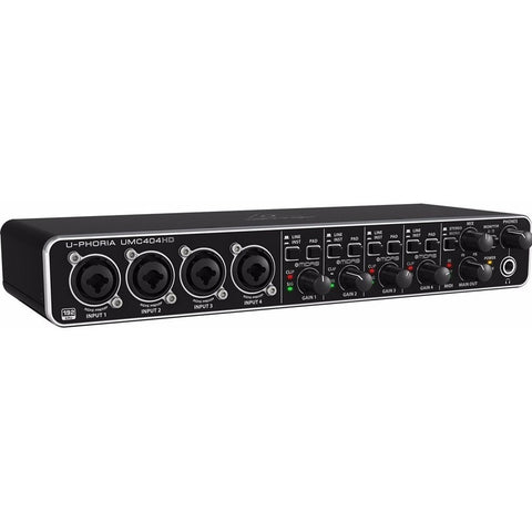 Behringer U-phoria Umc404hd Interfaz De Audio Usb 4 Canales