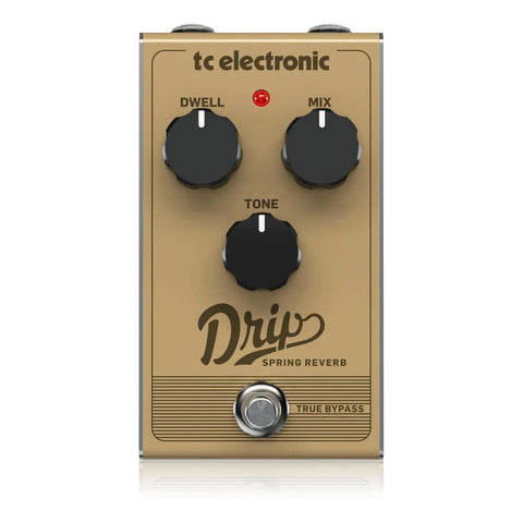 Pedal Reverb Digital Tc Electronic Drip Spring Para Guitarra Eléctrica