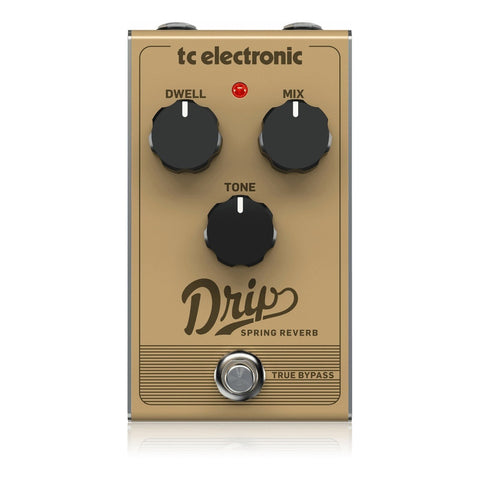 Pedal Reverb Digital Tc Electronic Drip Spring Para Guitarra Eléctrica