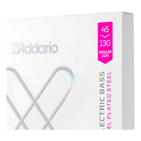Daddario Xsb45130 Xs Nickel  Cuerdas Bajo 5 Cdas 45-130
