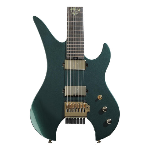 Guitarra 7 Cuerdas Schecter Synyster Gates Custom-7 Green Diestro Verde Musgo