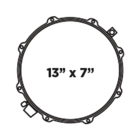 Tarola 13x7 Black Panther Hydro Mapex Bpnml3700lfb