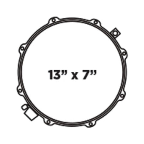 Tarola 13x7 Black Panther Hydro Mapex Bpnml3700lfb