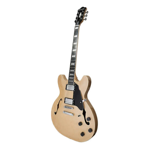 Guitarra Electrica Mars Hollowbody 335 Natural Diestro Natural