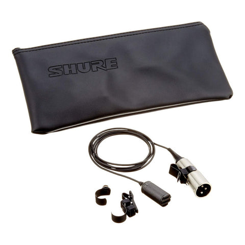 Micrófono Lavalier De Solapa Omnidireccional Shure Sm11-cn Negro