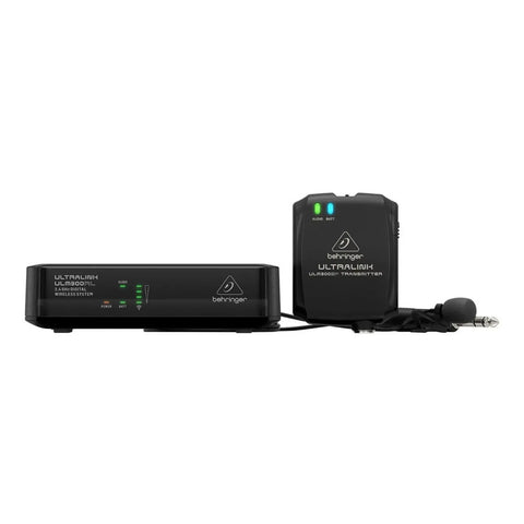Sistema Inalámbrico Digital De Micrófono Behringer Ulm300lav Negro