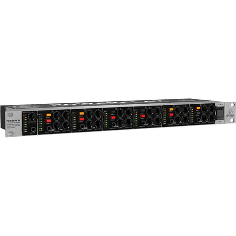 Behringer Ha6000 Amplificador Audífonos Auricular 6 Canales Color Negro/plateado