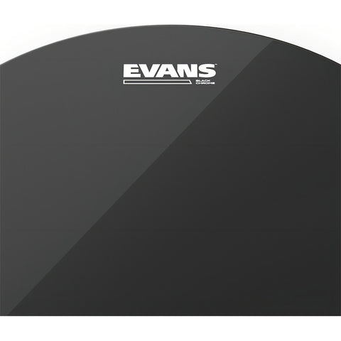 Evans Tt16chr Parche Golpe Tom 16 PuLG Black Chrome 2 Capas