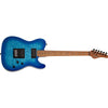 Guitarra Electrica Trans Blue Burst Schecter Pt Pro-maple Orientación De La Mano Diestro