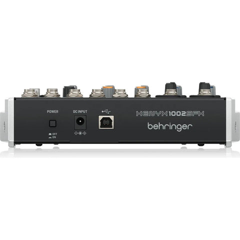 Mezcladora Analógica 10 Entradas Behringer Xenyx 1002sfx