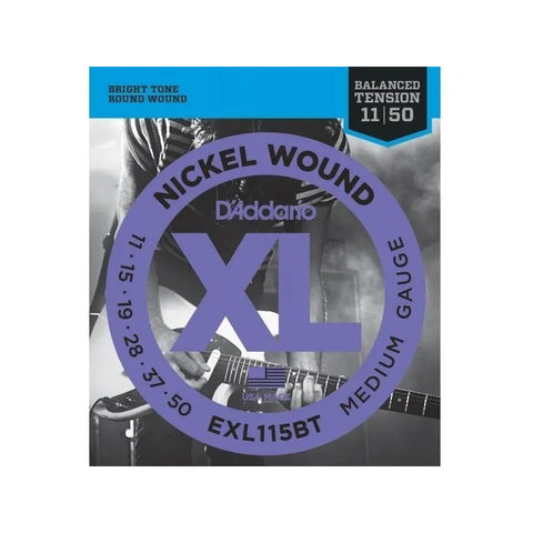 Juego De Cuerdas Para Guitarra Eléctrica Daddario Exl115bt