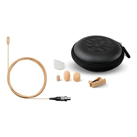 Shure Dl4t/o-lm3-a Micrófono Lavalier Subminiatura, Lemo Color Cacao