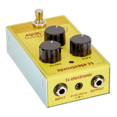 Pedal De Efecto Tc Electronic Afterglow Chorus Amarillo