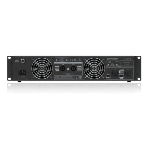 Amplificador De Audio Behringer Nx6000 6000 Watts Clase D Color Negro Potencia De Salida Rms 6000 W
