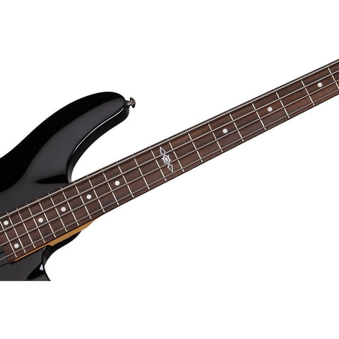 Bajo Eléctrico Negro Brillante, Sgr By Schecter C4 Bass Diestro Gloss