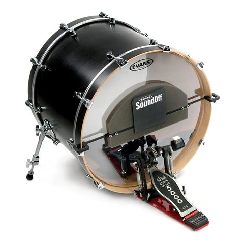 Pads Silenciadores Ahogador Pbatería Evans Sound Off Standar Negro