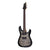 Guitarra Eléctrica Schecter C-6 Plus De Tilo Charcoal Burst Con Diapasón De Palo De Rosa