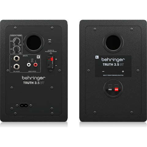 Par Monitores De Estudio Bluetooth Behringer Truth 3.5 Bt Negro
