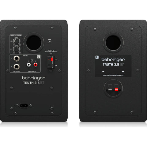 Par Monitores De Estudio Bluetooth Behringer Truth 3.5 Bt Negro
