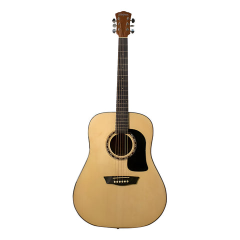 Guitarra Acústica Dreadnought Color Natural Washburn Ad5k Natural